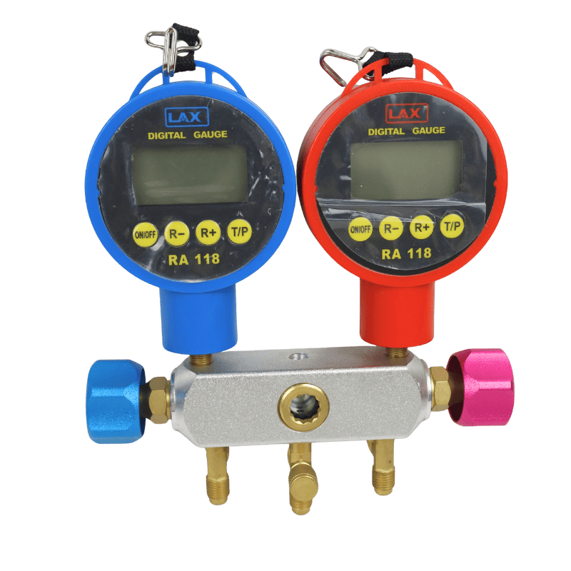 MANOMETROS 2 VALVULAS DIGITAL                     