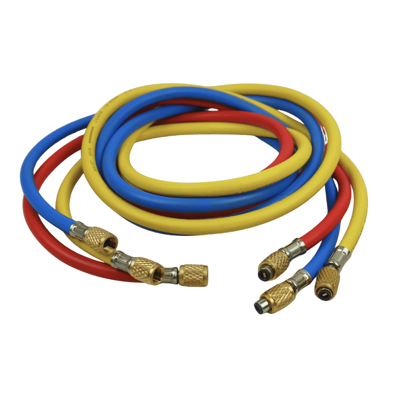 MANGUERAS DE RECARGA GAS 800-4000PSI CON VALVULA  