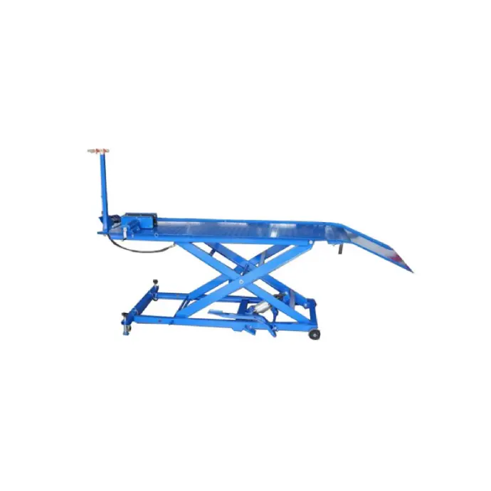 RAMPA PARA MOTOCICLETAS  DE 1000 LIBRAS HIDRÁULICA/NEUMÁTICA