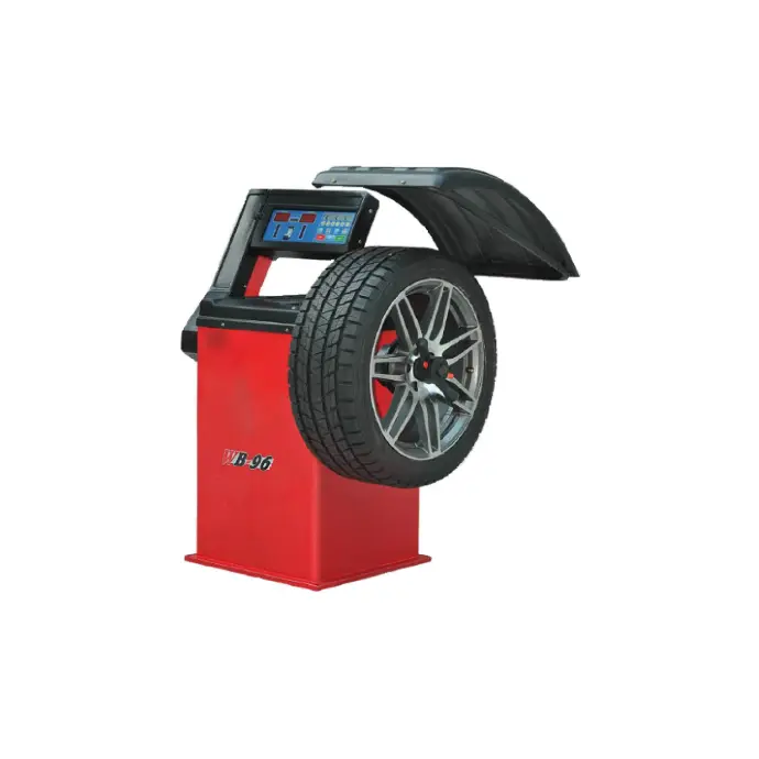 BALANCEADORA DE LLANTAS SEMIAUTOMATICA            