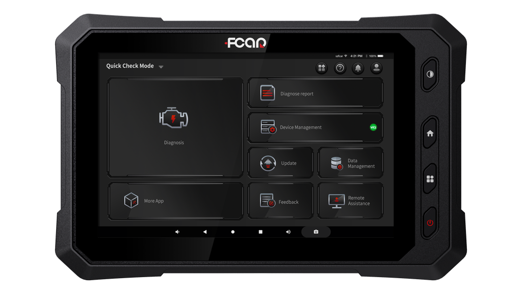 ESCANER MULTIMARCA FCAR FULL COBERTURA 12/24V (T-F9S00ENG-07)