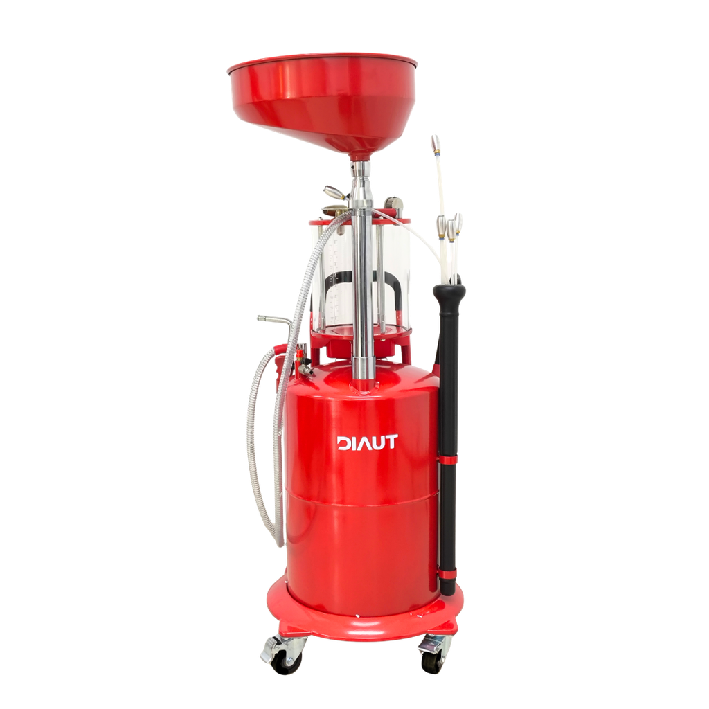 EXTRACTOR DE ACEITE NEUMATICO CON MEDIDOR NEW