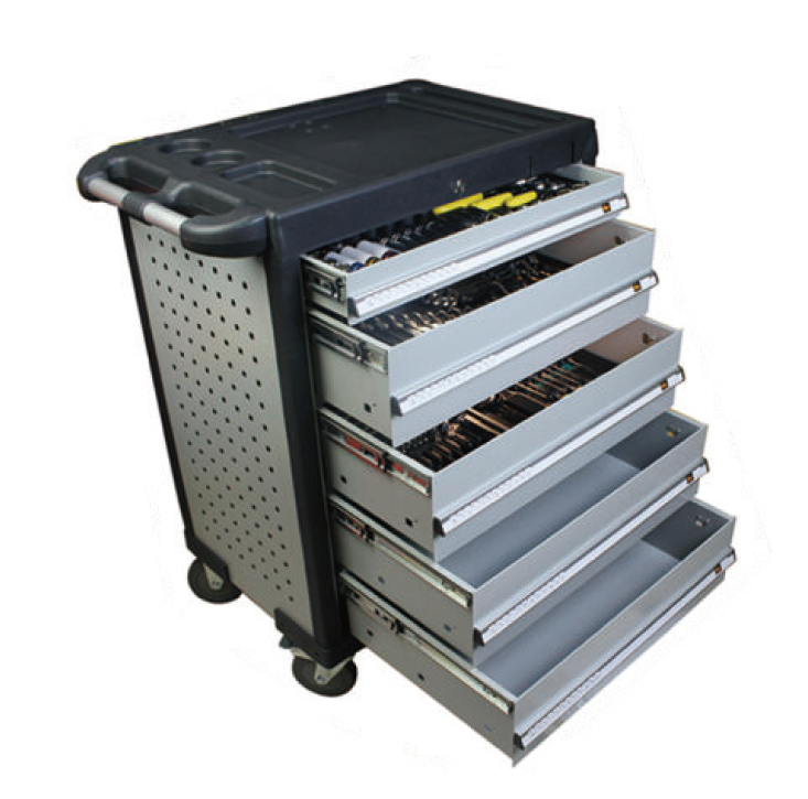 MUEBLE DE HERRAMIENTAS CON 194 PCS DE REPARACION RAPIDA